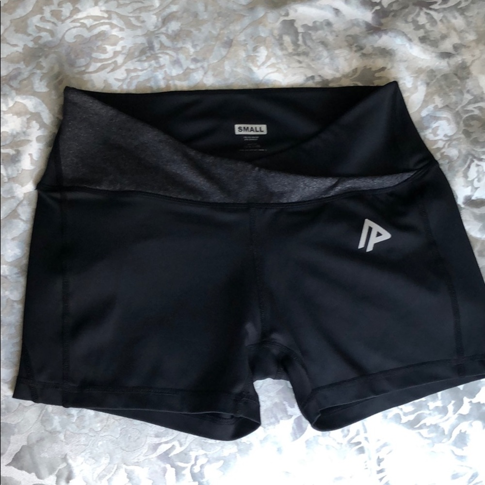 Alphapack Black Workout Running Shorts Small